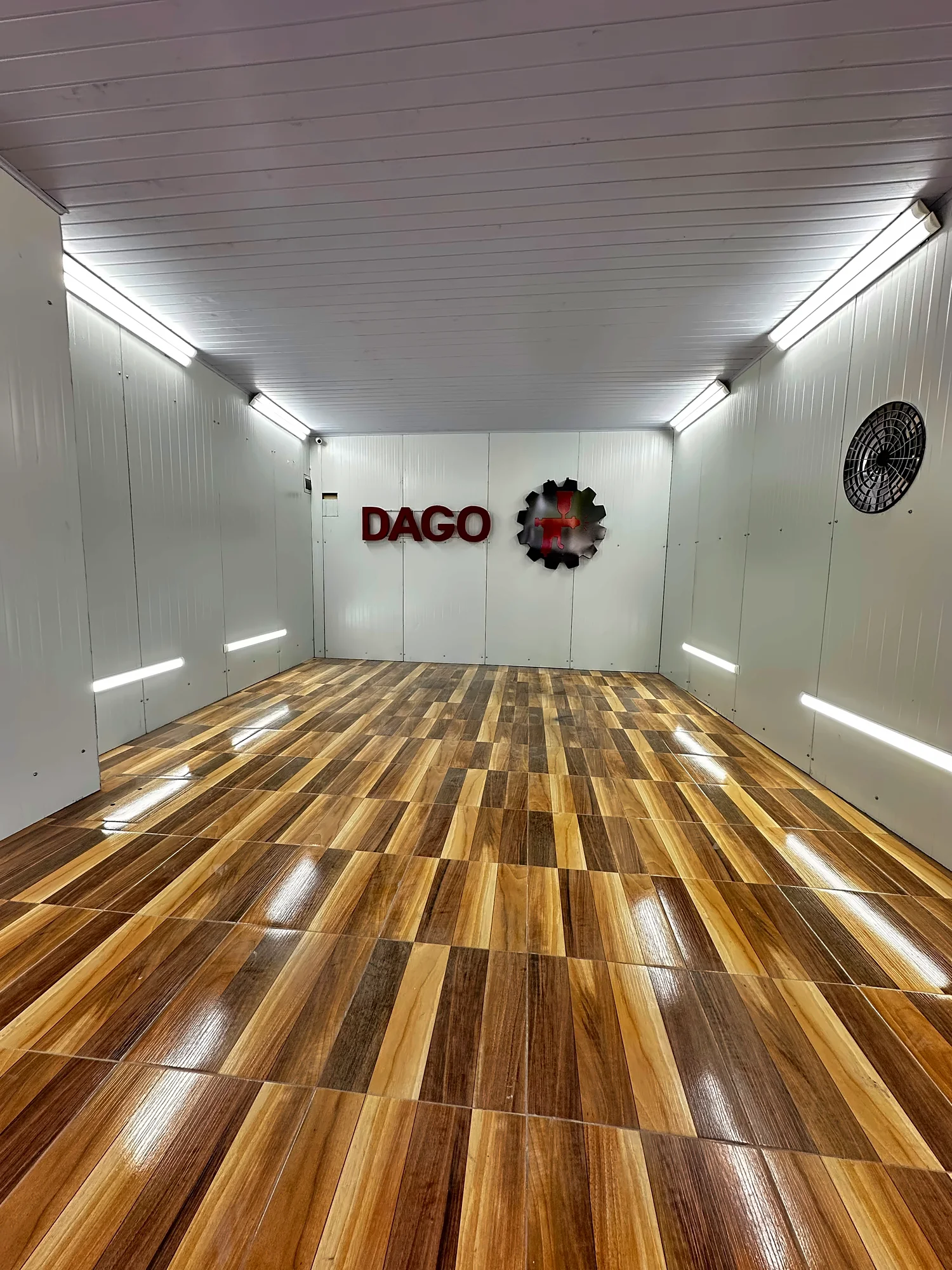 Sala de pintura de Dago Service